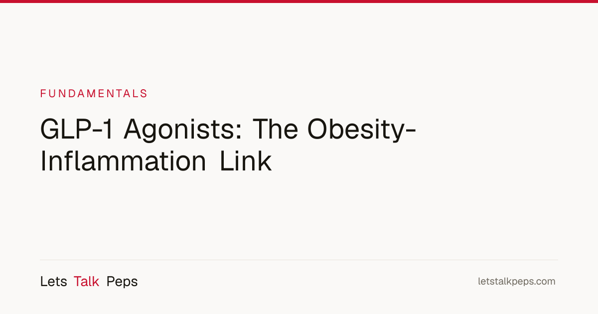 GLP-1 Agonists: The Obesity-Inflammation Link